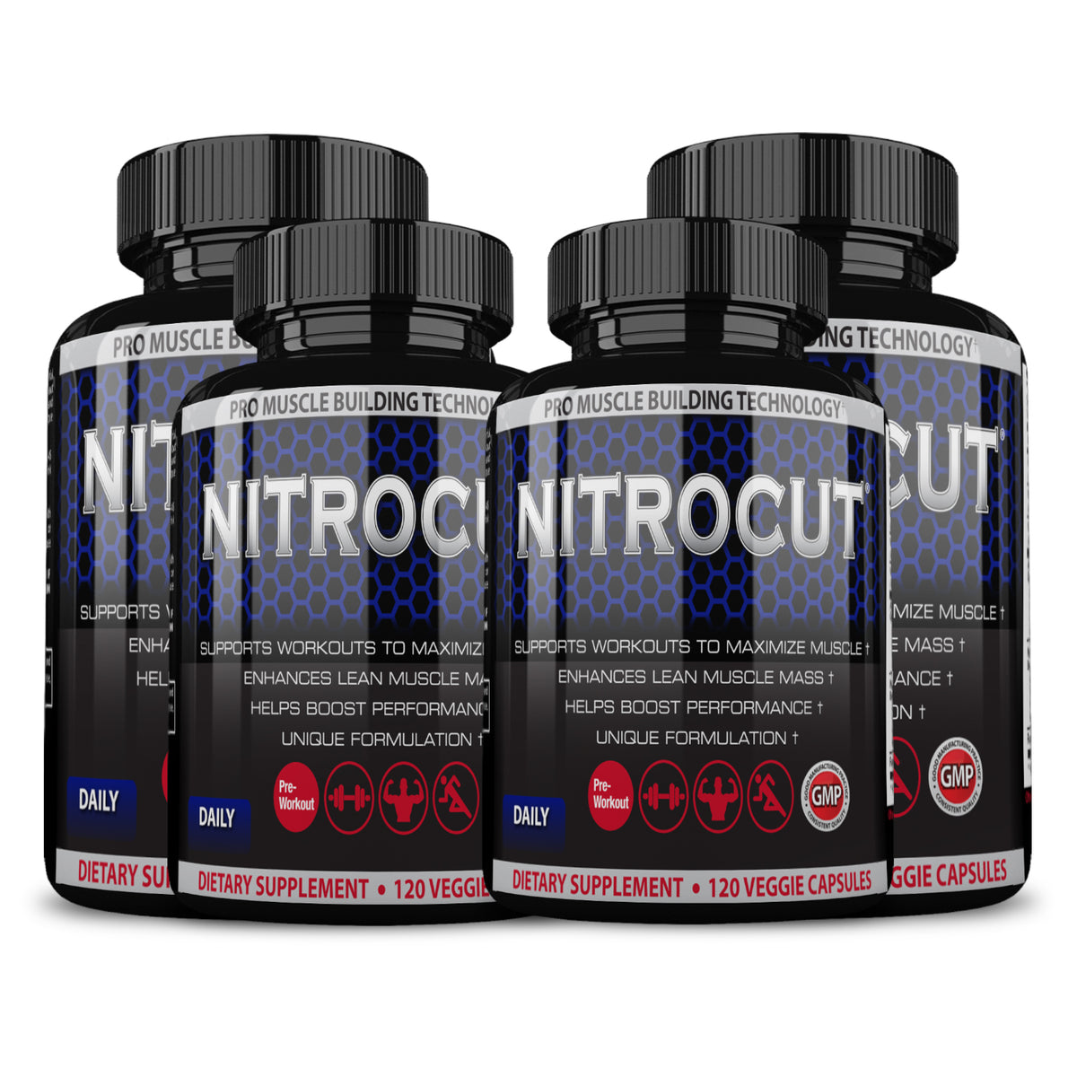 Nitrocut Buy2 Get2 Free (4 Bottles)