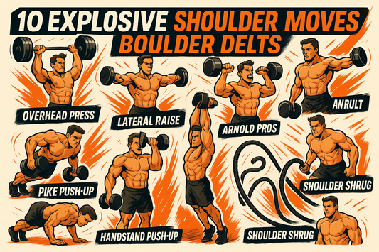 10 Explosive Shoulder Moves for Boulder Delts